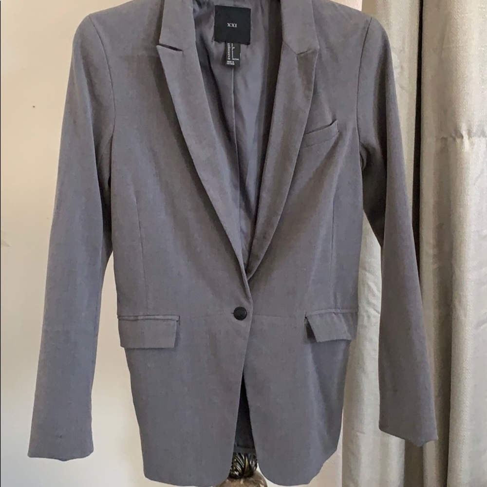 Gray Blazer
